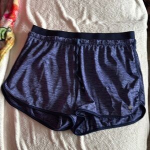 Tek Gear Blue Athletic Shorts with Dolphin Hem